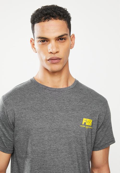 Fox - Tread lighlty short sleeve tee - heather black