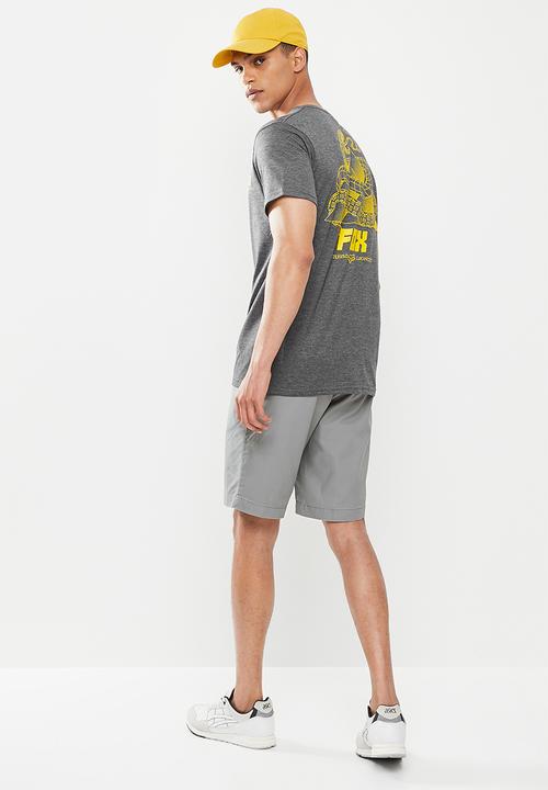 Fox - Tread lighlty short sleeve tee - heather black