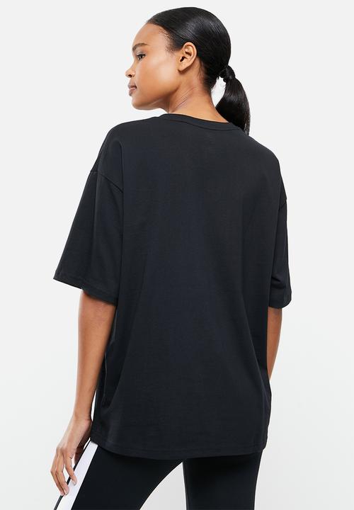 New Balance  - Nb athletics village stacked tee - black