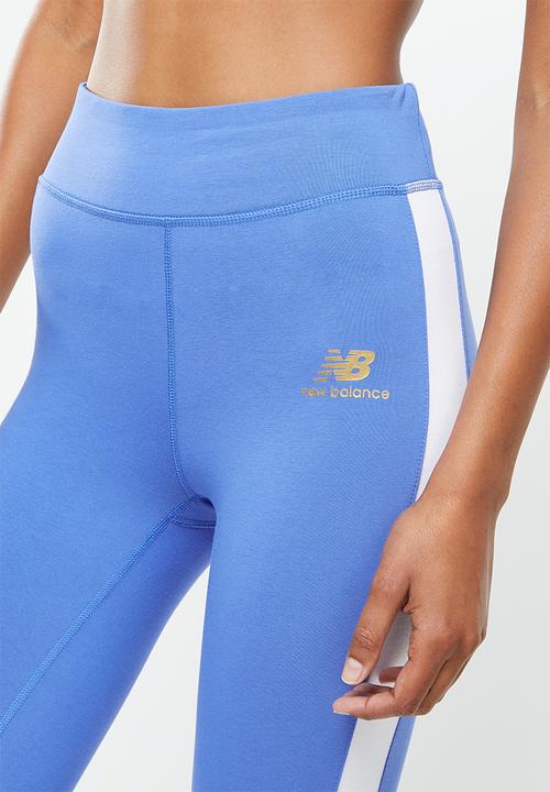 New Balance  - Nb athletics podium legging - blue