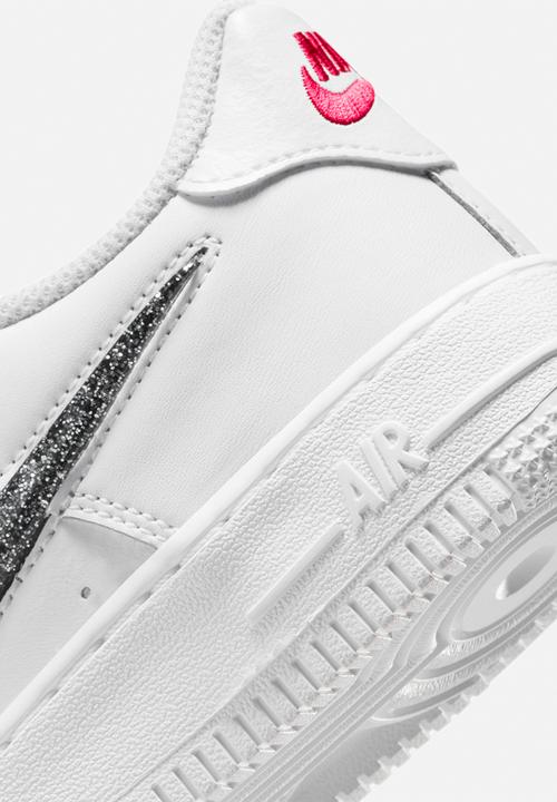 Nike - Nike air force 1 lv8 - white/black-very berry-metallic silver