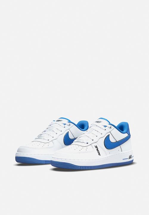 Nike - Nike air force 1 lv8 - white/white-black-game royal