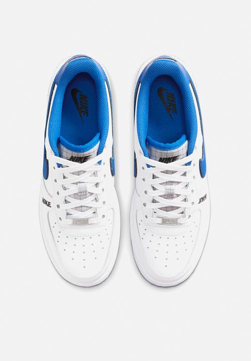 Nike - Nike air force 1 lv8 - white/white-black-game royal