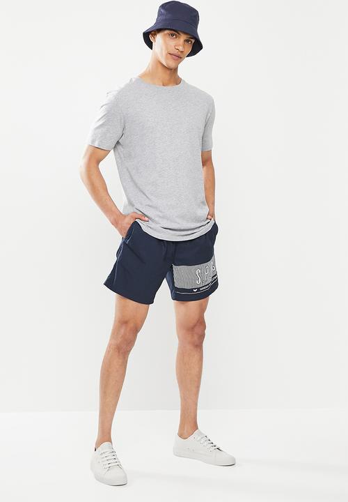 S.P.C.C - Helm regular fit elasticated shorts - navy 