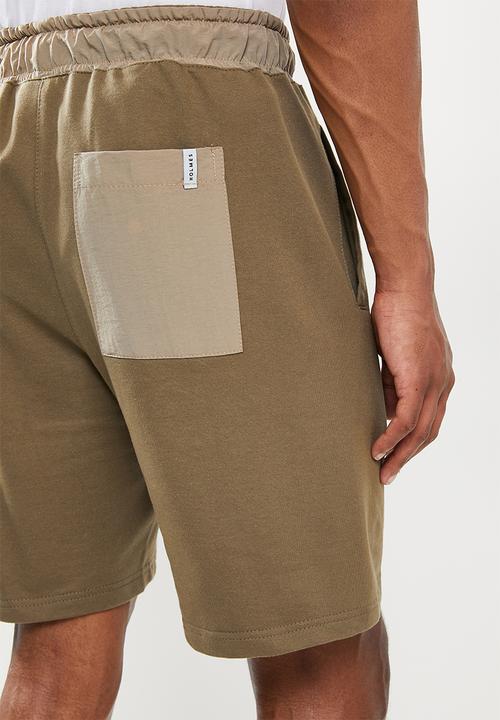 Holmes Bro's - Cargo fleece short - brown