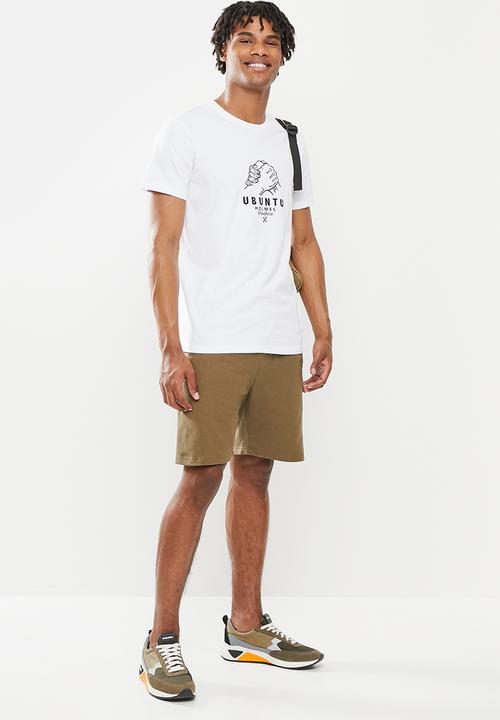Holmes Bro's - Ubuntu short sleeve tee - white