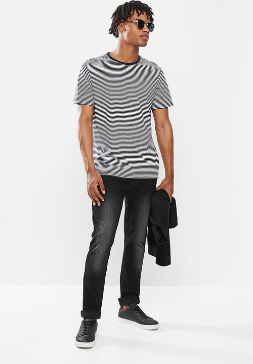 Lee  - Luke slim tapered - black