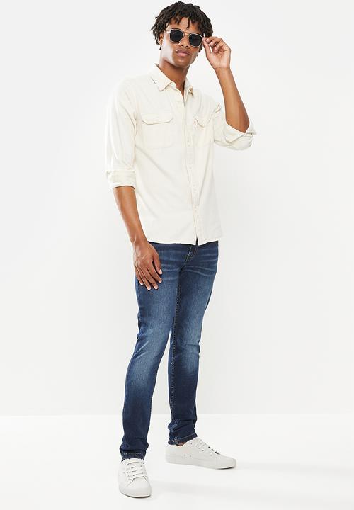 Lee  - Luke regular comfort tapered - blue
