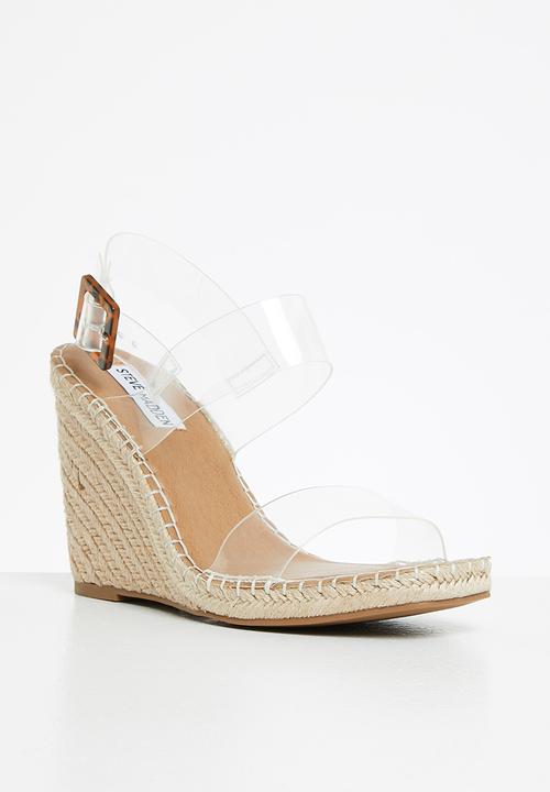 Steve Madden - Uri wedge - clear