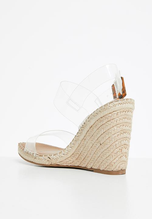 Steve Madden - Uri wedge - clear