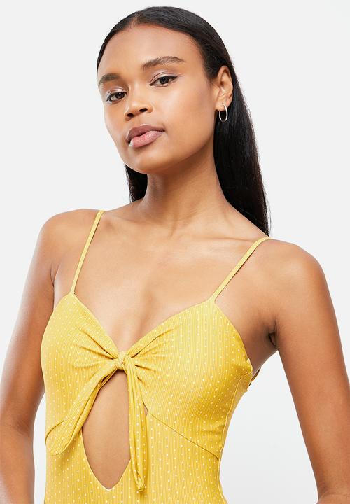 O'Neill - Dot duo one piece bikini - gold