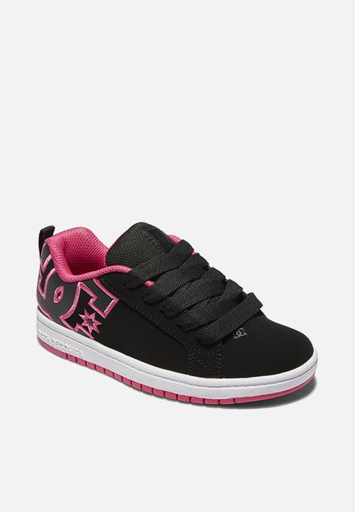 DC - Court graffik - black & pink 