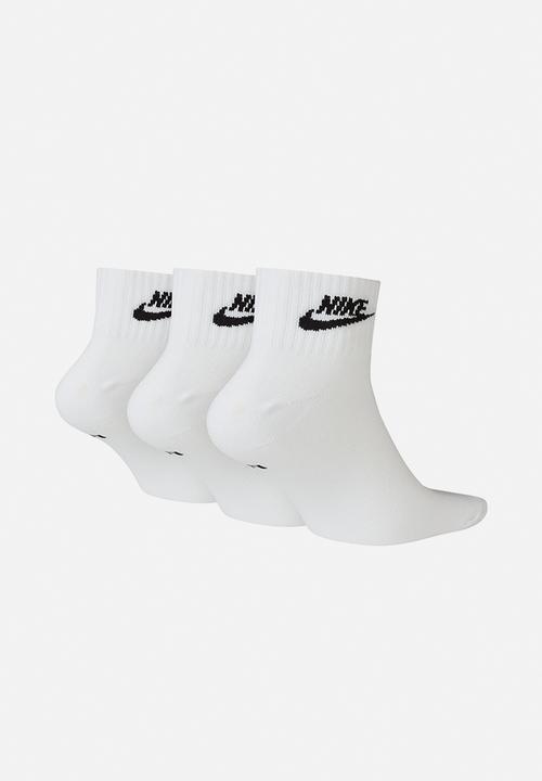 Nike - Nike everyday essential 3 pack socks - white/black