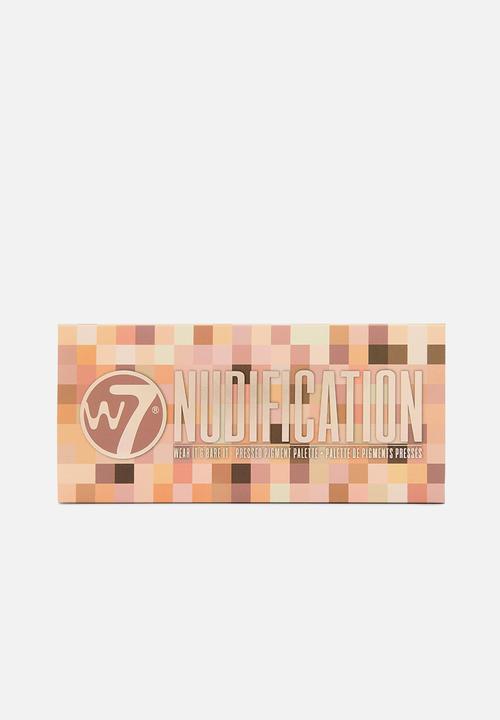 W7 Cosmetics - Nudification Pressed Pigment Palette