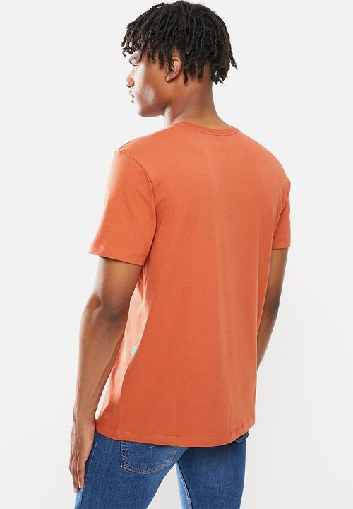 Vissla  - Established premium pkt tee - rust
