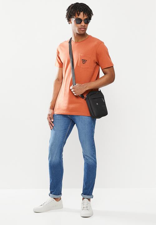 Vissla  - Established premium pkt tee - rust