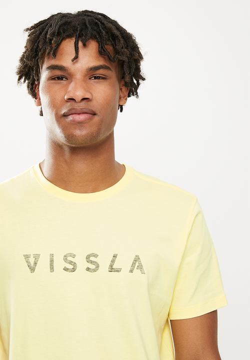 Vissla  - Reverse foundation tee - yellow