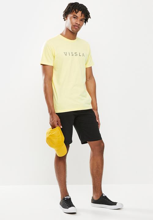 Vissla  - Reverse foundation tee - yellow