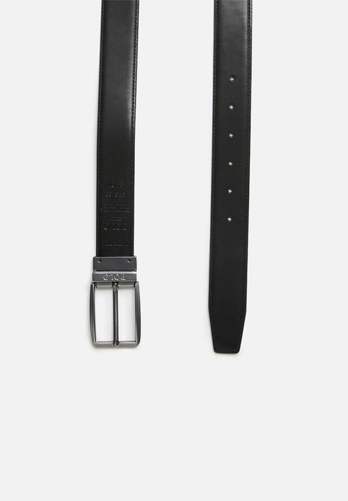 POLO - Dakota reversible belt -black