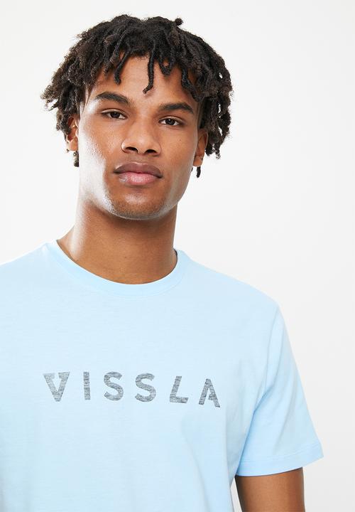 Vissla  - Reverse foundation tee - light blue 