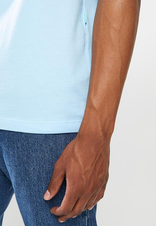 Vissla  - Reverse foundation tee - light blue 