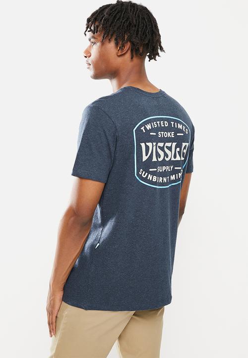 Vissla  - Manuscript tee - navy