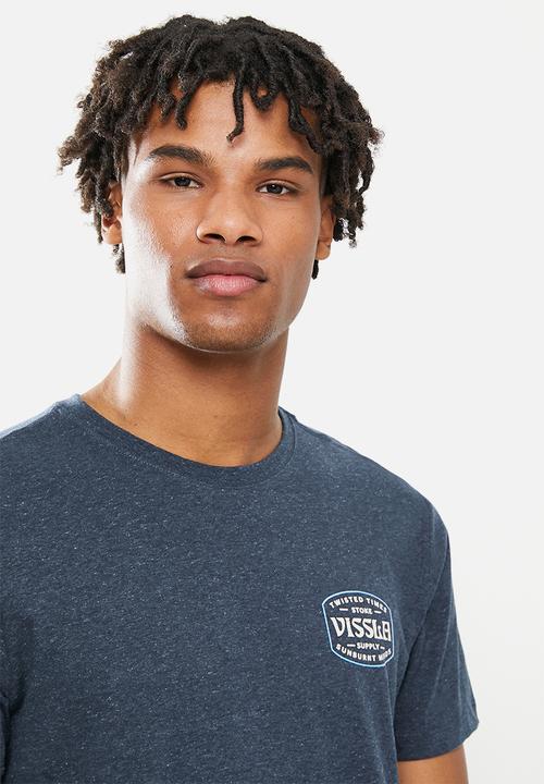 Vissla  - Manuscript tee - navy
