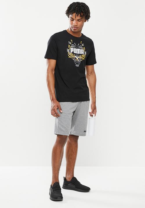 PUMA - Advanced graphic tee - black