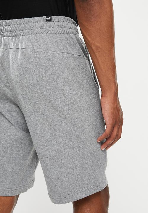 PUMA - Ess jersey shorts m - medium gray heather