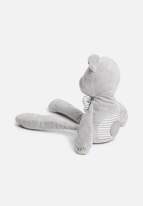 Pop Candy - Soft toy with bow - grey
