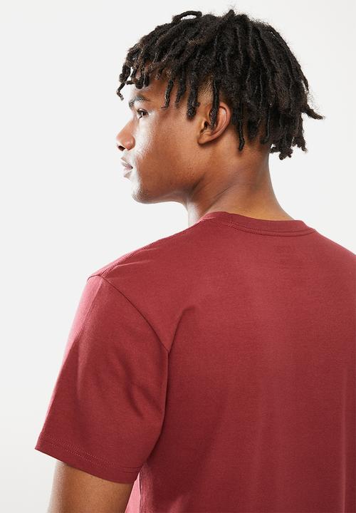 Vans - Woven patch pocket m - burgundy 