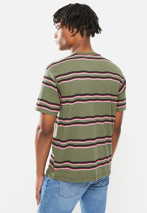 Levi’s® - Red tab vintage tee isa wave - dusty olive