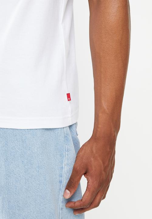 Levi’s® - Short sleeve relaxed fit tee boxtab text - bright white
