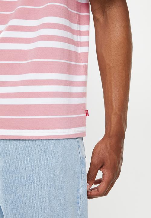 Levi’s® - Stay loose short sleeve tee backyard - stripe keepsa