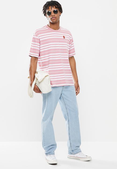 Levi’s® - Stay loose short sleeve tee backyard - stripe keepsa