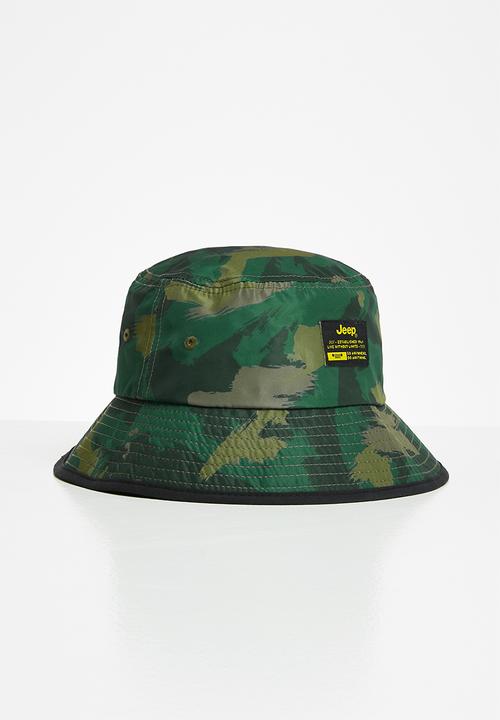 JEEP - Tech bucket hat - green 