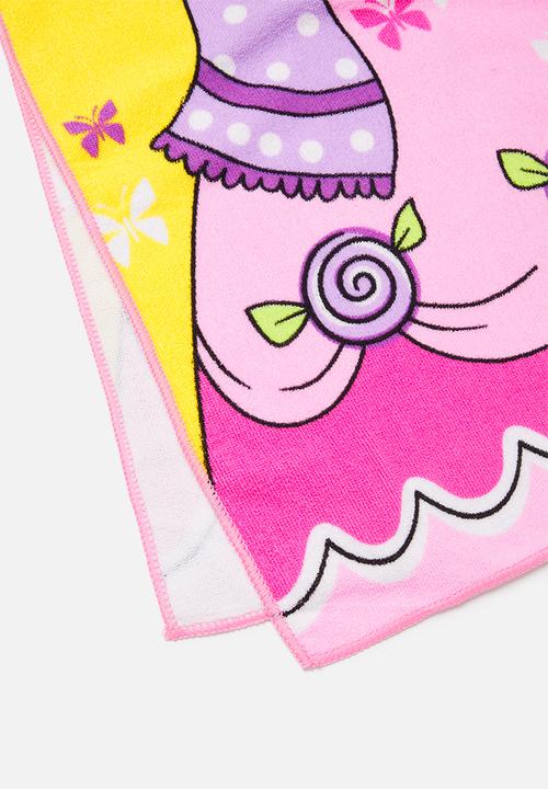 Pop Candy - Girls hooded beach towel - multi