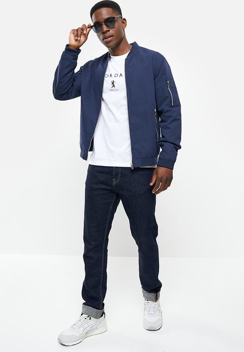 Giordano - Lions printed tee - white
