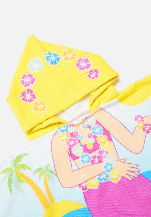 Pop Candy - Island hooded beach towel - multi