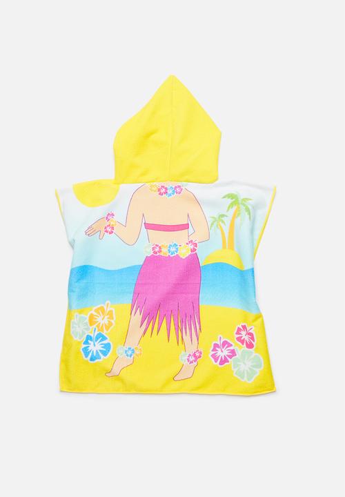Pop Candy - Island hooded beach towel - multi