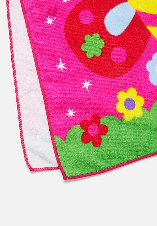 Pop Candy - Butterfly hooded beach towel - multi