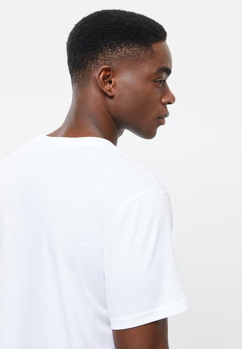 Giordano - Crew neck printed tee - white 