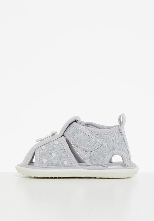 Pop Candy - Baby boys pram sandal - grey