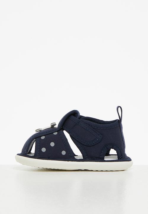Pop Candy - Baby boys pram sandal - navy