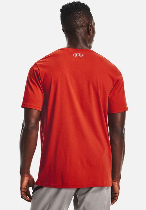 Under Armour - Ua team issue wordmark short sleeve tee - red