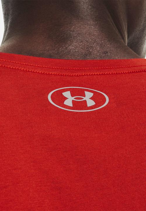 Under Armour - Ua team issue wordmark short sleeve tee - red