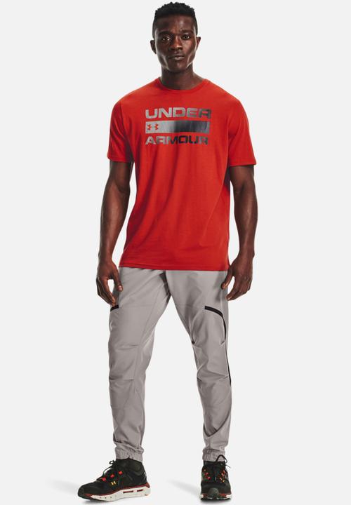 Under Armour - Ua team issue wordmark short sleeve tee - red