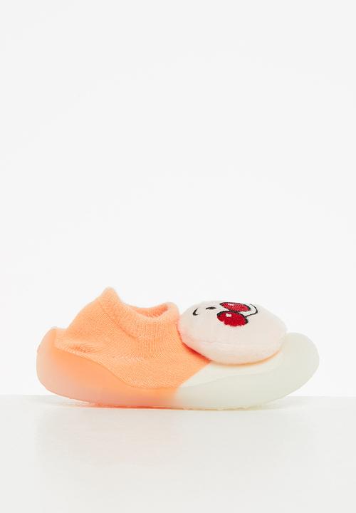 Pop Candy - Baby novel slipper shoe - orange