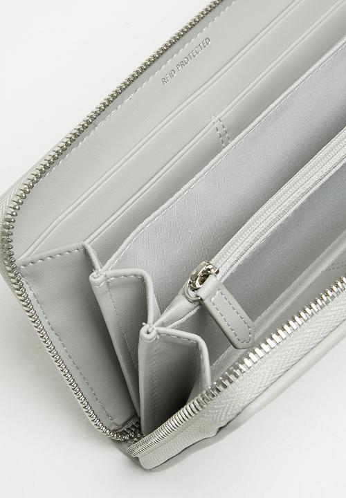POLO - Polo lyon zip around purse - grey