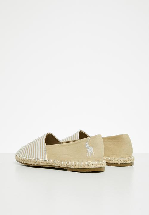 POLO - Girls edith canvas espadrille - stone